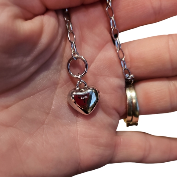 🤍Sterling silver heart necklace🤍 - Picture 8 of 8
